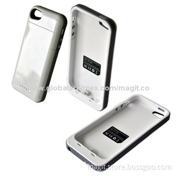 2,500mAh Mini Lithium Polymer Power Bank Cases Supplier for iPhone with 5V DC/1A Input